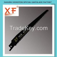 Sabre saw blade for wood