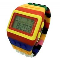 Multifunctonal Rainbow style sports led watches for children