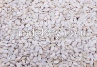 Hulled split white kidney beans