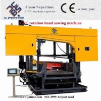 H beam CNC rotation angle band sawing machine