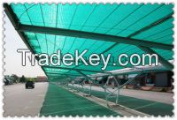 100% HDPE Green Sunshade net