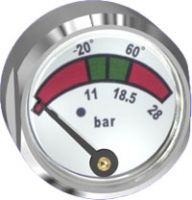 Pressure Gauge used in fire extinguisher