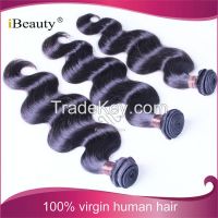 Hot sale  100% real  human hair  extension