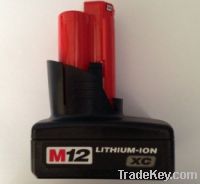 replacement battery for milwaukee m12 lithium ion battery