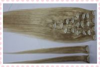 Indian remy human natural hair and straight factory price clip in hair extension