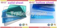 100% virgin Lexan polycarbonate sheets solid & hollow roofing polycarbonate sheet
