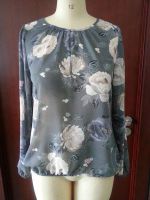 Sell LADIES' 100% POLYESTER FLORAL PRINT PLUS SIZE BLOUSE