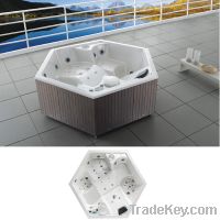 Rhombus outdoor hot tub spa hydro massage bathtub