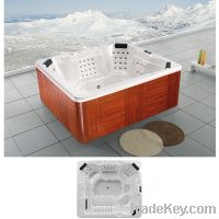 Freestanding Hot Tub with 103 massage jets