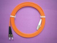 ST - LC Fiber Optic Patch Cord  High quality polished 100% test