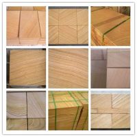 yellow wood veins sandstone from factory China