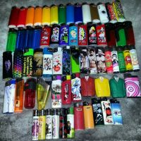 Most popular FL-601 disposable lighter custom stickers bic lighters wholesale