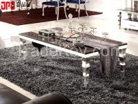 Economic Deluxe Glass Rectangle End Table (CJ-9012)