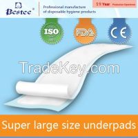 Extra large underpads