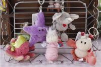 Sell Promotion Plush Animal Key Chain