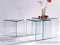 High quality glass tea table