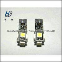 auto car led light t10 w5w 5smd 5050 smd t10 canbus