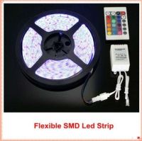 waterproof 5m 5050 3528 smd flexible rgb led strip