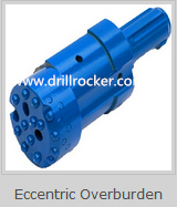 symmetric Overburden casing system/Eccentric overburden drill bit