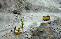 borehole mining drilling machine