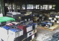 Used Car Batteries, Drained Car Batteries And Car Batteries Scrap