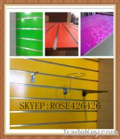 melamine MDF slot board