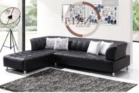 Black Sectional Sofas L.P5516