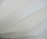 3 hard hand feeling woven fusible coated 100%polyester interlining