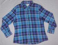 Ladies Long Sleeves Flannel Shirt