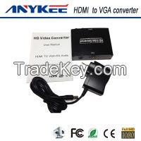 Factory price HDMI to VGA converter with audio