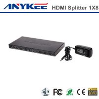 Factory price 3D HD 1080P 1x8 1 in 8 out HDMI splitter