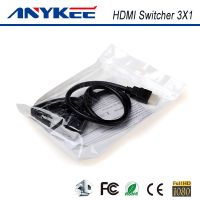 Factory price 3x1 3 in 1 out HDMI switch pigital