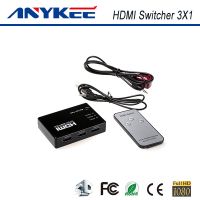 3x1 HDMI switcher 3 in 1 out 3 ports 3D 1080P