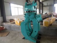 Sell excavator wood grapple