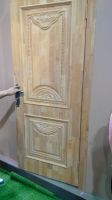 exterior and interior wood door