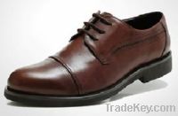 Men's shoes Full grain leather material & Rubber outsole YZS-K321-1-BR
