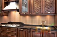 Custom made hardwood kitchen cabinets wholesale