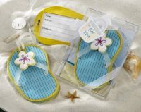 flip flop Luggage Tag Favors Party gifts Baby shower favors Christmas gifts