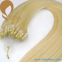 top quality 613# micro rings human hair extension/micro ring human hair/micro loop ring human hair