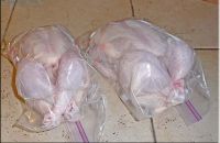 Frozen Halal Chicken Feet, Full Chicken