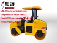 3T double drum vibratory road rollers