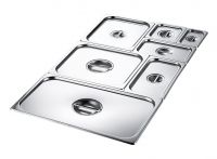 Stainless steel Gastronorm pan lid