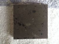 Black pattern Quartz countertop table top