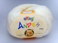 45%alpaca, 5%cashmere, 50%acrylic knitting yarn