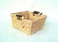 water hyacinth baskets, water hyacinth tray, water hyacinth wickerwork