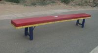 Gym flat bench