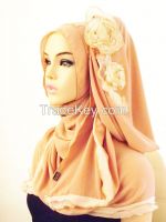 TH132/The twelve/ Stylish Design Hijab/Niquab/Abaya/Scarf/Muffler/Made in Korea
