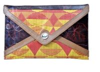 African inspired purse