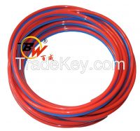 Diameter 8mm, Red and Blue Twin bonded PU air hose for Pneumatic system