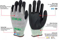 STL-1020 Bamboo Foam Nitrile Gloves